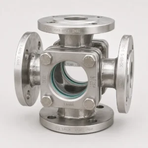 ANSI Four-Way sight glass