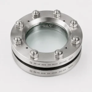 DIN 28120 Round Vessel Sight Glass